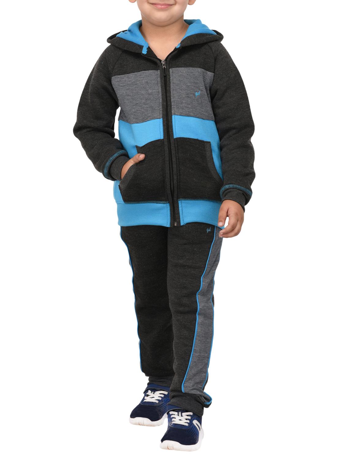 grey fleece track suit - 15185602 - Zoom Image - 1