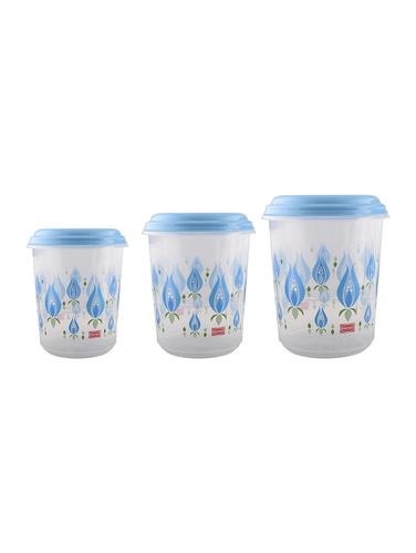 Blue ROUND Shape Container Set(Pack of 3) - 15185747 - Very Small Image - 1