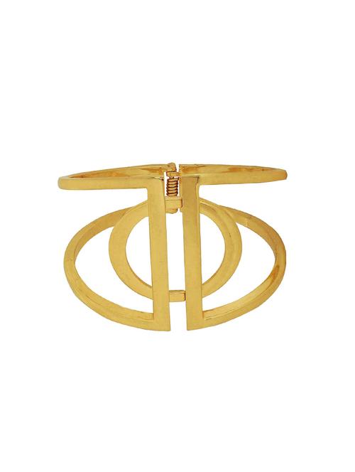 gold brass bangle - 15185795 - Standard Image - 1