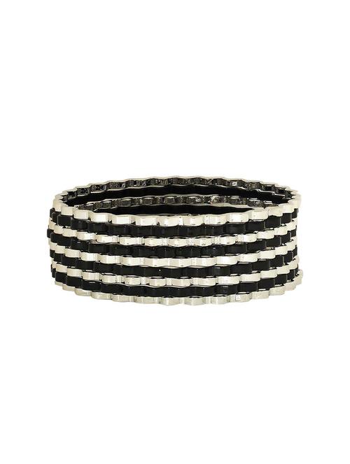 black metal bangle - 15185819 - Standard Image - 1