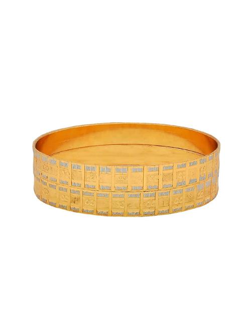 gold brass bangle - 15185827 - Standard Image - 1