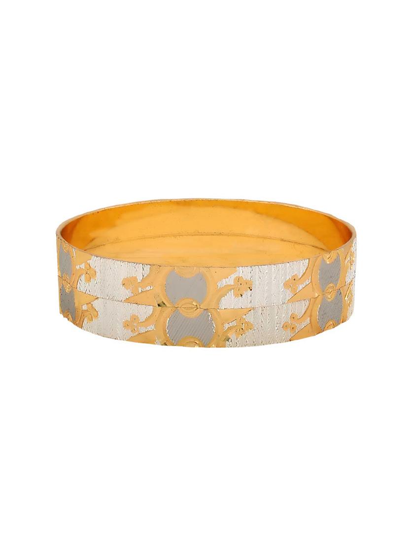 gold brass bangle - 15185830 - Zoom Image - 1