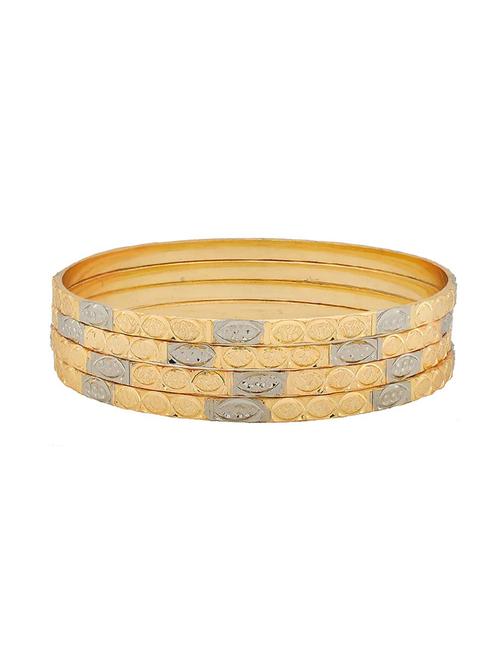 gold brass bangle - 15185835 - Standard Image - 1
