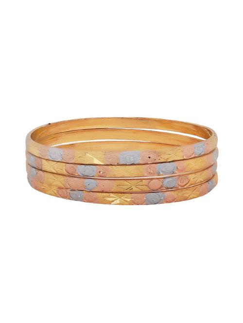 multi brass bangle - 15185836 - Standard Image - 1