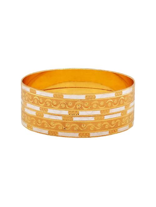 gold brass bangle - 15185837 - Standard Image - 1