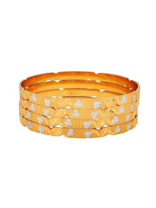 gold brass bangle - 15185841 - Standard Image - 1