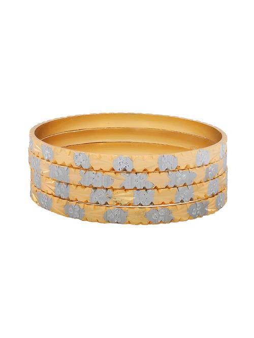 gold brass bangle - 15185844 - Standard Image - 1