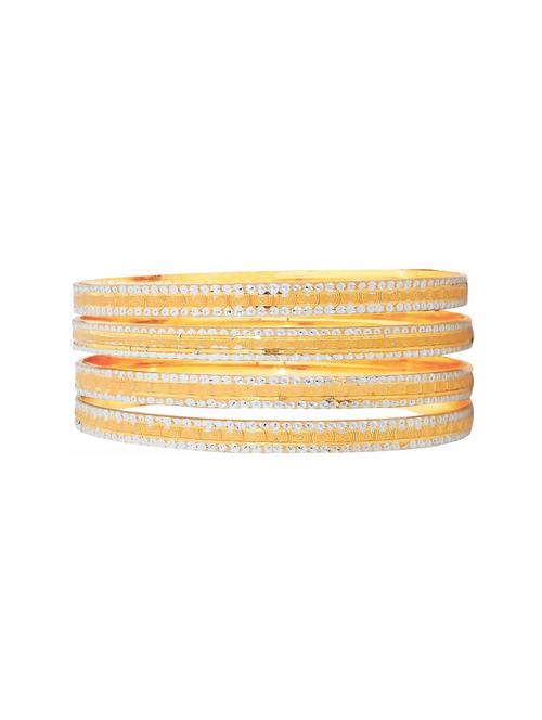 gold brass bangle - 15185847 - Standard Image - 1