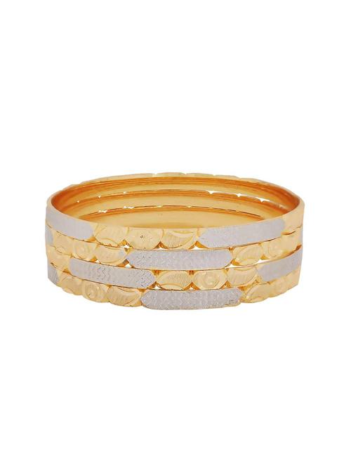 gold brass bangle - 15185852 - Standard Image - 1