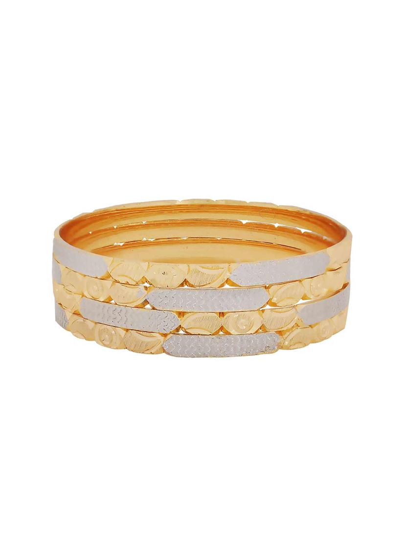 gold brass bangle - 15185852 - Zoom Image - 1