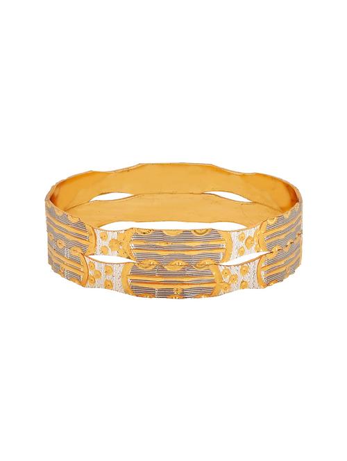 gold brass bangle - 15185854 - Standard Image - 1