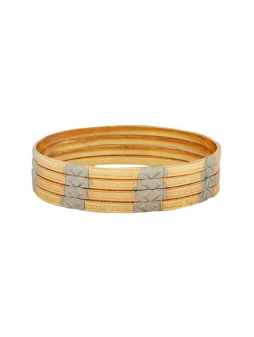 gold brass bangle - 15185856 - Standard Image - 1