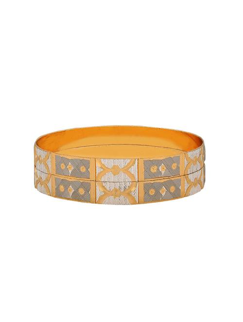 gold brass bangle - 15185870 - Standard Image - 1