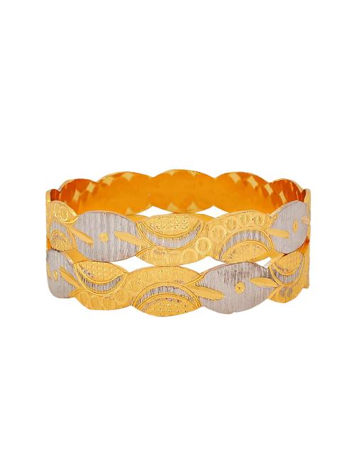 gold brass bangle - 15185872 - Standard Image - 1