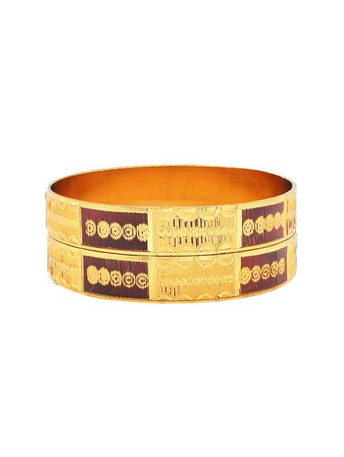 red brass bangle - 15185879 - Standard Image - 1