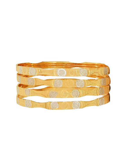 gold brass bangle - 15185881 - Standard Image - 1