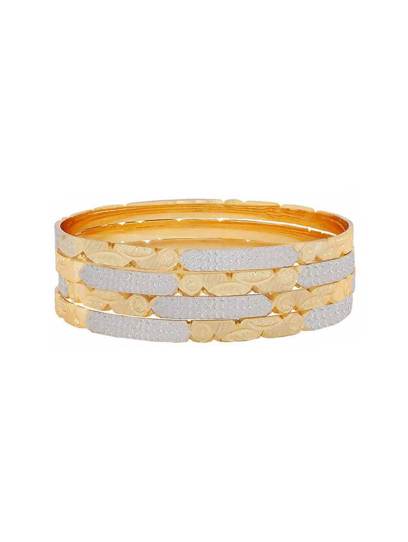 gold brass bangle - 15185888 - Zoom Image - 1