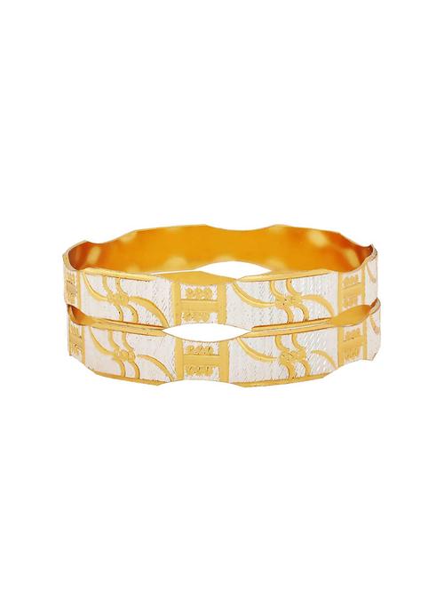 gold brass bangle - 15185889 - Standard Image - 1