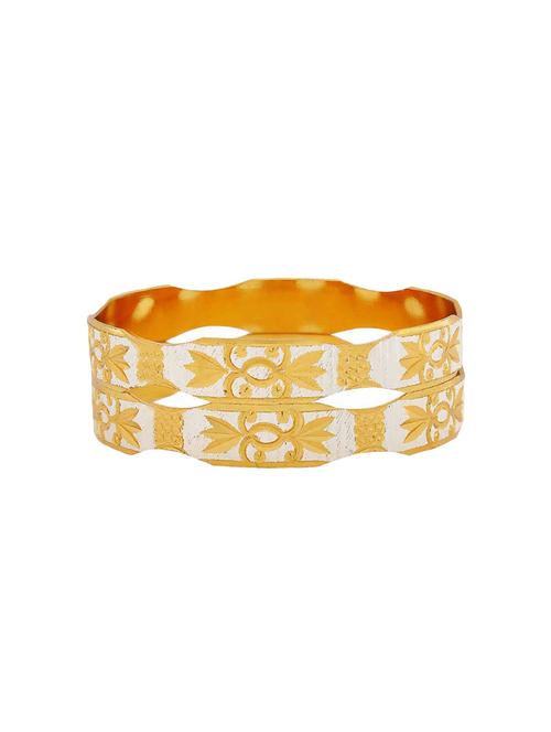 gold brass bangle - 15185891 - Standard Image - 1
