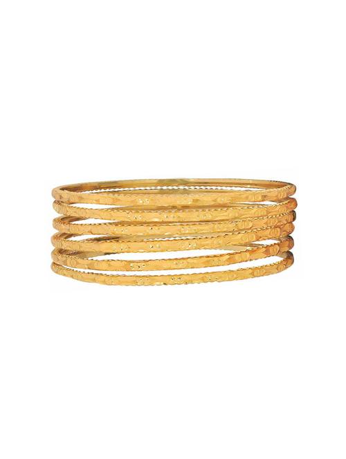gold brass bangle - 15185893 - Standard Image - 1