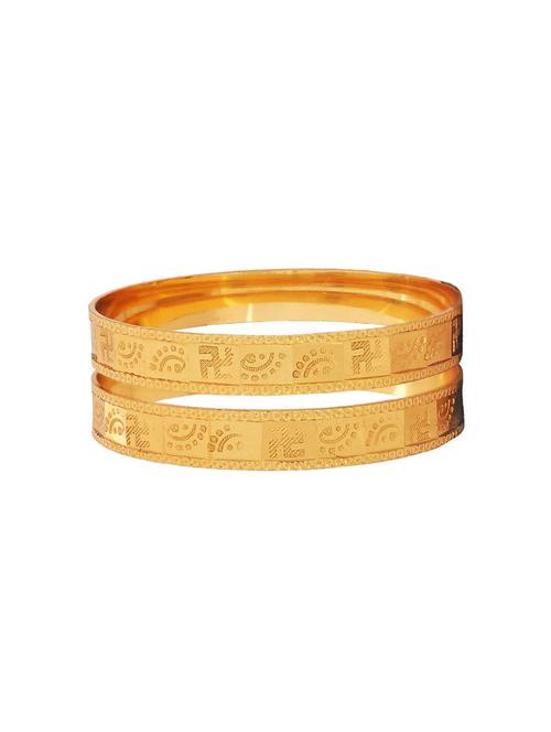 gold brass bangle - 15185896 - Standard Image - 1