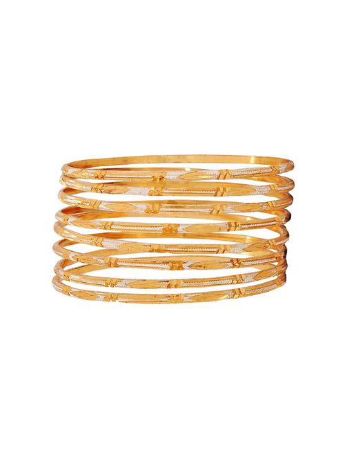 gold brass bangle - 15185898 - Standard Image - 1