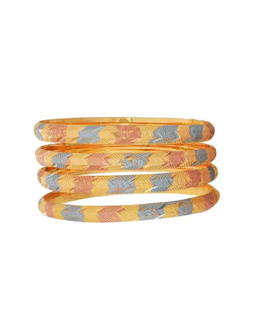 multi brass bangle - 15185908 - Standard Image - 1