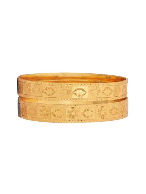 gold brass bangle - 15185915 - Standard Image - 1