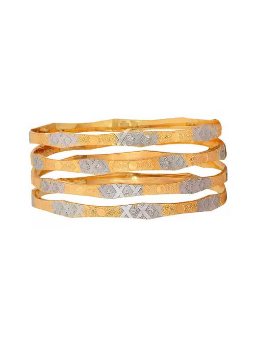 gold brass bangle - 15185916 - Standard Image - 1