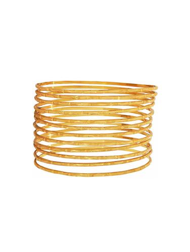 gold brass bangle - 15185918 - Very Small Image - 1
