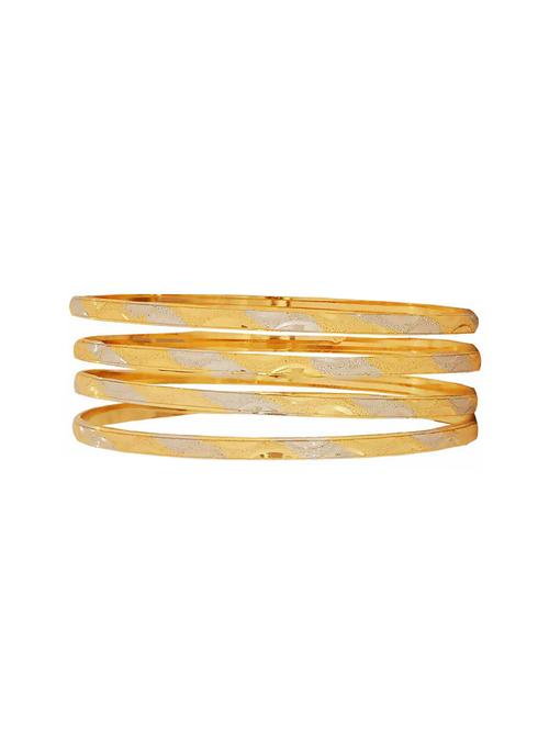 gold brass bangle - 15185920 - Standard Image - 1
