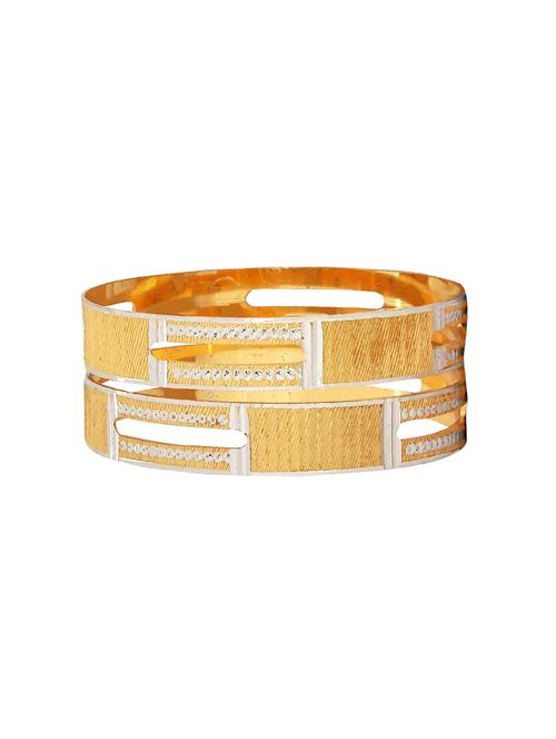 gold brass bangle - 15185921 - Standard Image - 1