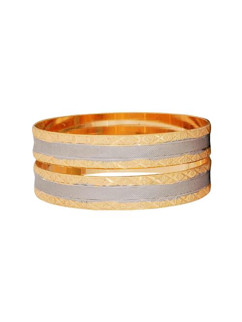 gold brass bangle - 15185922 - Standard Image - 1