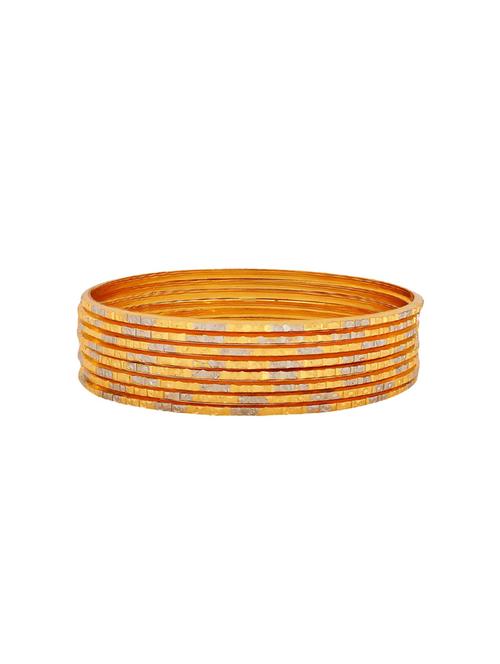 gold brass bangle - 15185925 - Standard Image - 1