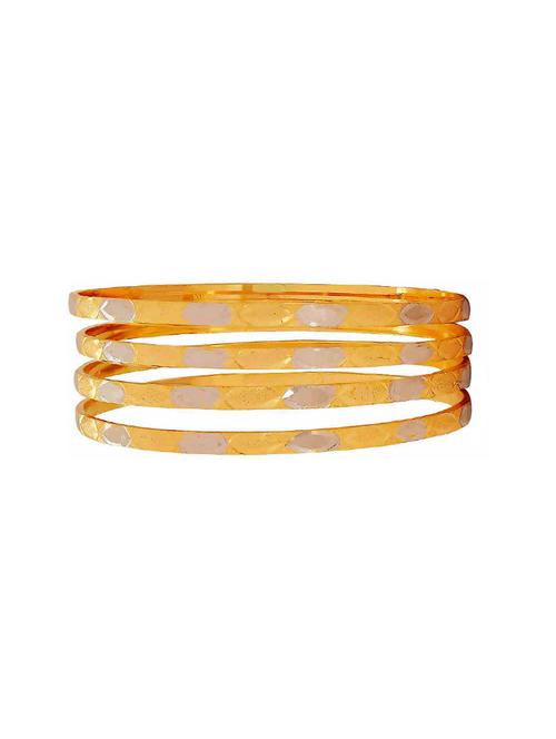 gold brass bangle - 15185936 - Standard Image - 1