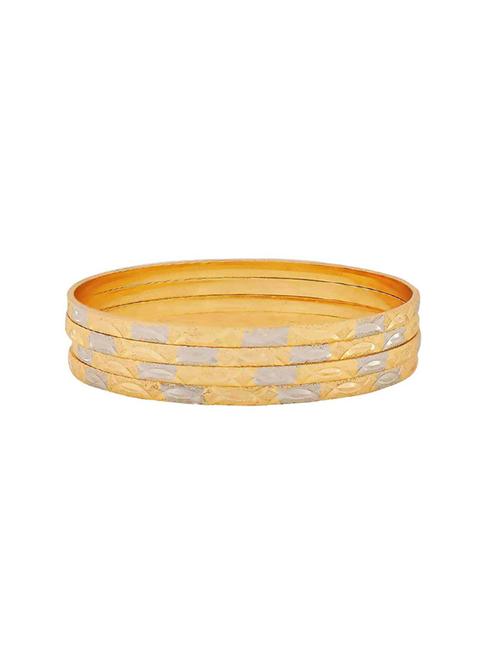 gold brass bangle - 15185939 - Standard Image - 1