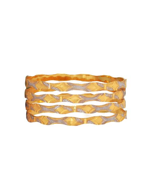 gold brass bangle - 15185940 - Standard Image - 1