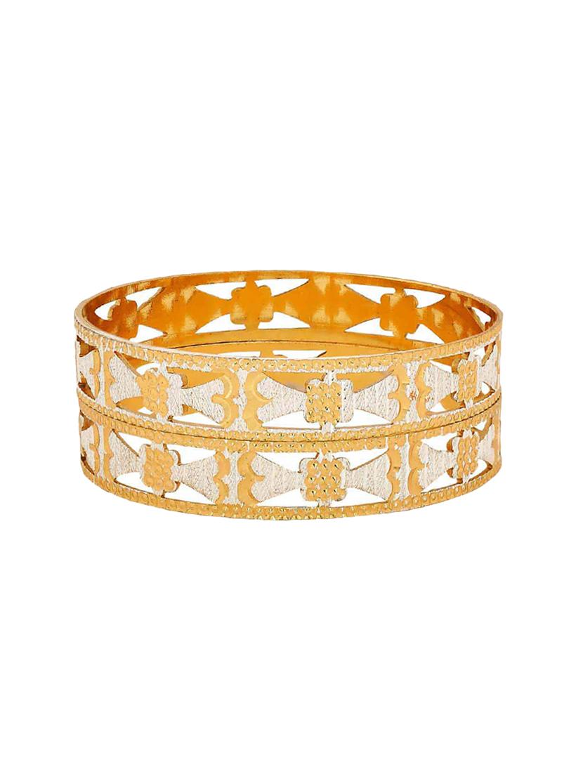 gold brass bangle - 15185943 - Zoom Image - 1