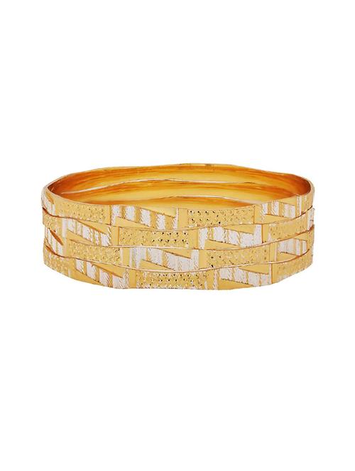 gold brass bangle - 15185944 - Standard Image - 1