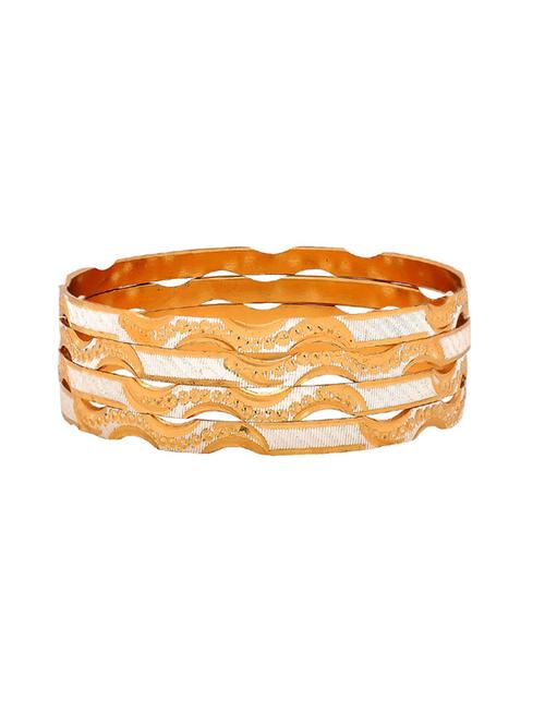gold brass bangle - 15185946 - Standard Image - 1