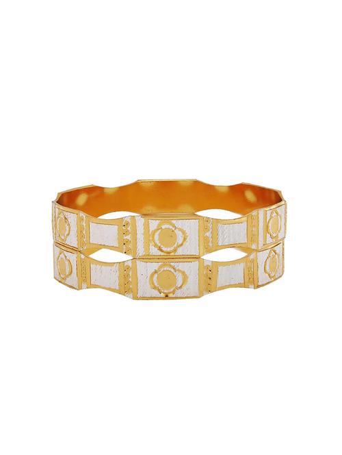 gold brass bangle - 15185948 - Standard Image - 1