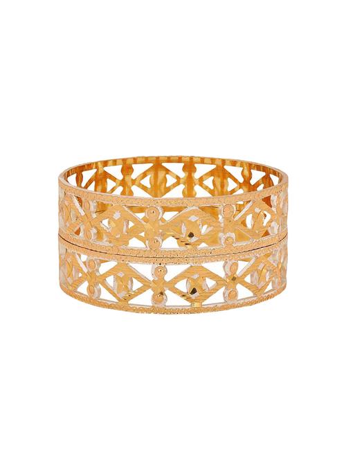 gold brass bangle - 15185956 - Standard Image - 1