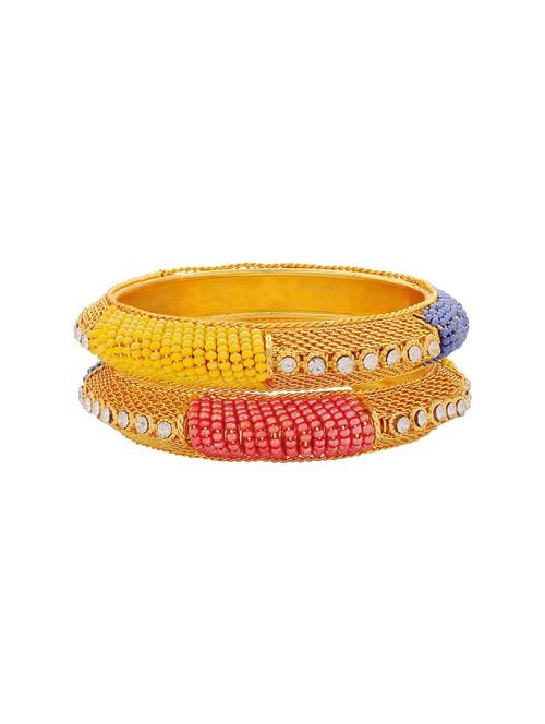 multi brass bangle - 15185961 - Standard Image - 1