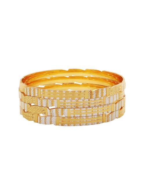 gold brass bangle - 15185963 - Standard Image - 1