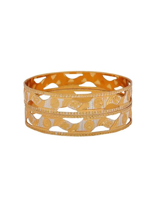 gold brass bangle - 15185968 - Standard Image - 1