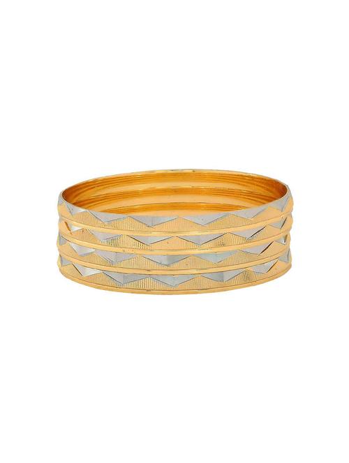 gold brass bangle - 15185969 - Standard Image - 1