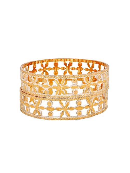 gold brass bangle - 15185984 - Standard Image - 1