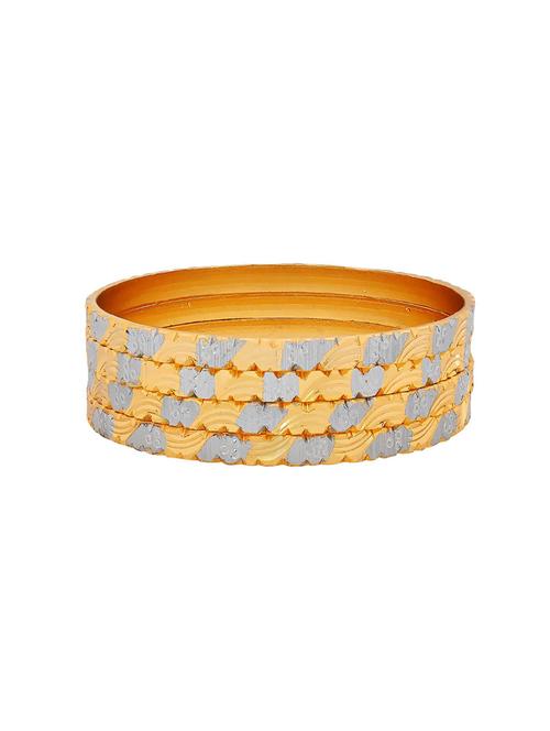 gold brass bangle - 15185989 - Standard Image - 1