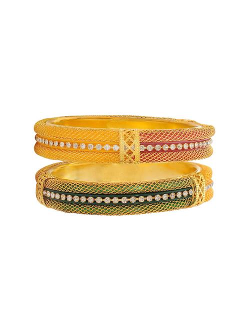 multi brass bangle - 15185996 - Standard Image - 1