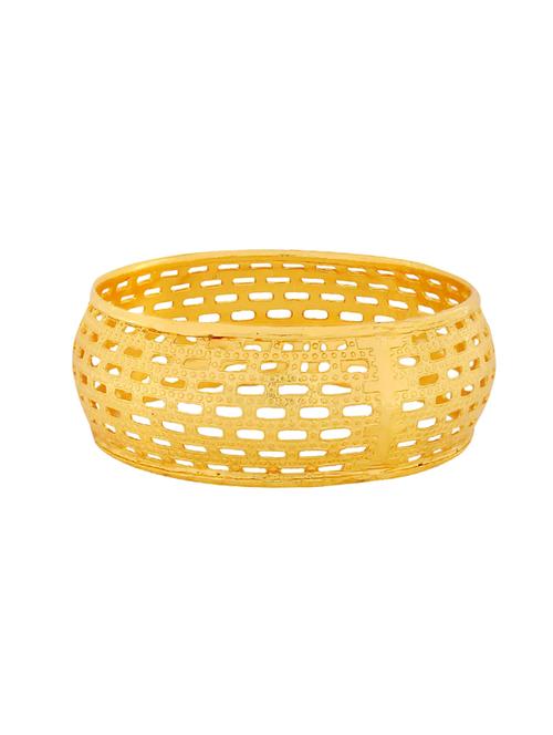 gold brass bangle - 15185998 - Standard Image - 1